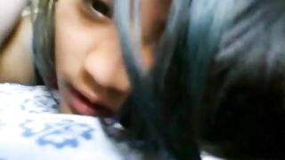 Asian Amateur in Webcam Bondage Session