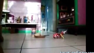 Brazilian Gothic Girl Pussy Sandwich