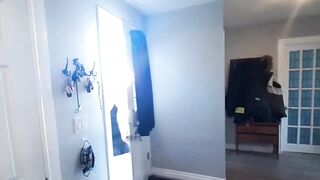 Creampied MILF, Submissive Cuck Cleans Her Up