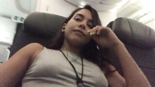 Playing with Myself on an 8-Hour Flight