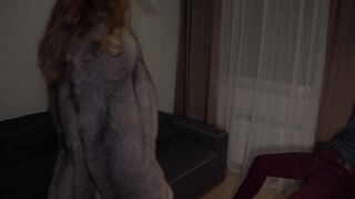 Romantic Tease in Fur for BDSM Blowjob